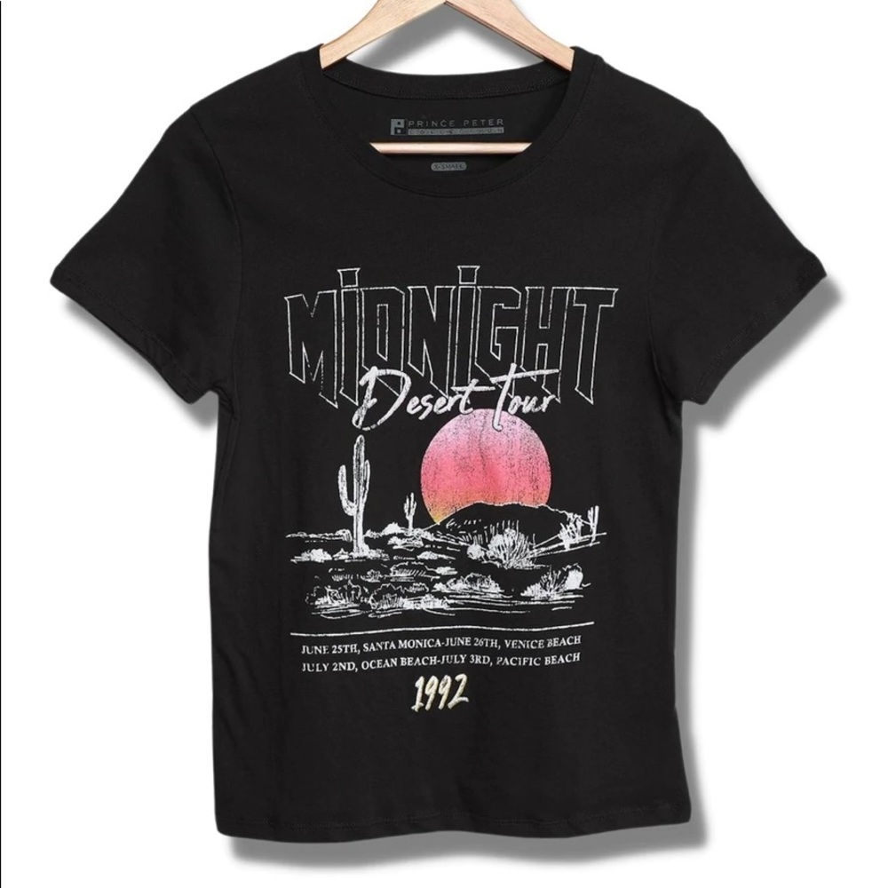 Prince Peter Black Midnight Desert tee